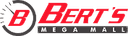 Bert's Mega Mall logo