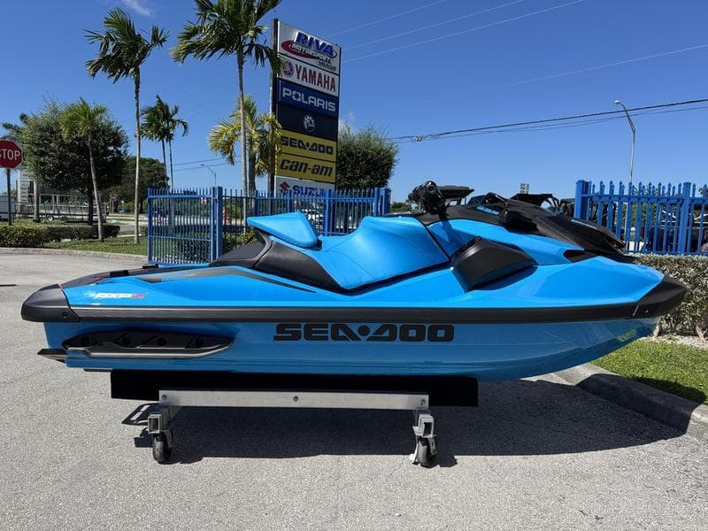 2026 Sea-Doo RXP-X™ 325 Tech, BRP Premium A, iBR Gulfstream Blue Premium